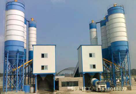 輝宏雙HZS90混凝土攪拌站 輝宏雙HZS90混凝土攪拌站